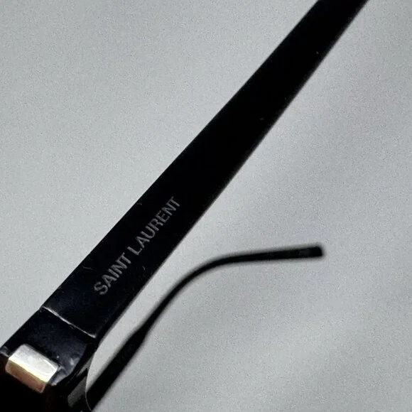 Saint Laurent SL 187 SLIM Eyeglasses 001 Black 53mm 53 [] 18 150